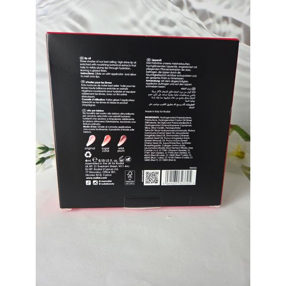 Rodial Lip Oil Trio 4ml Each. - Picture 2 of 2